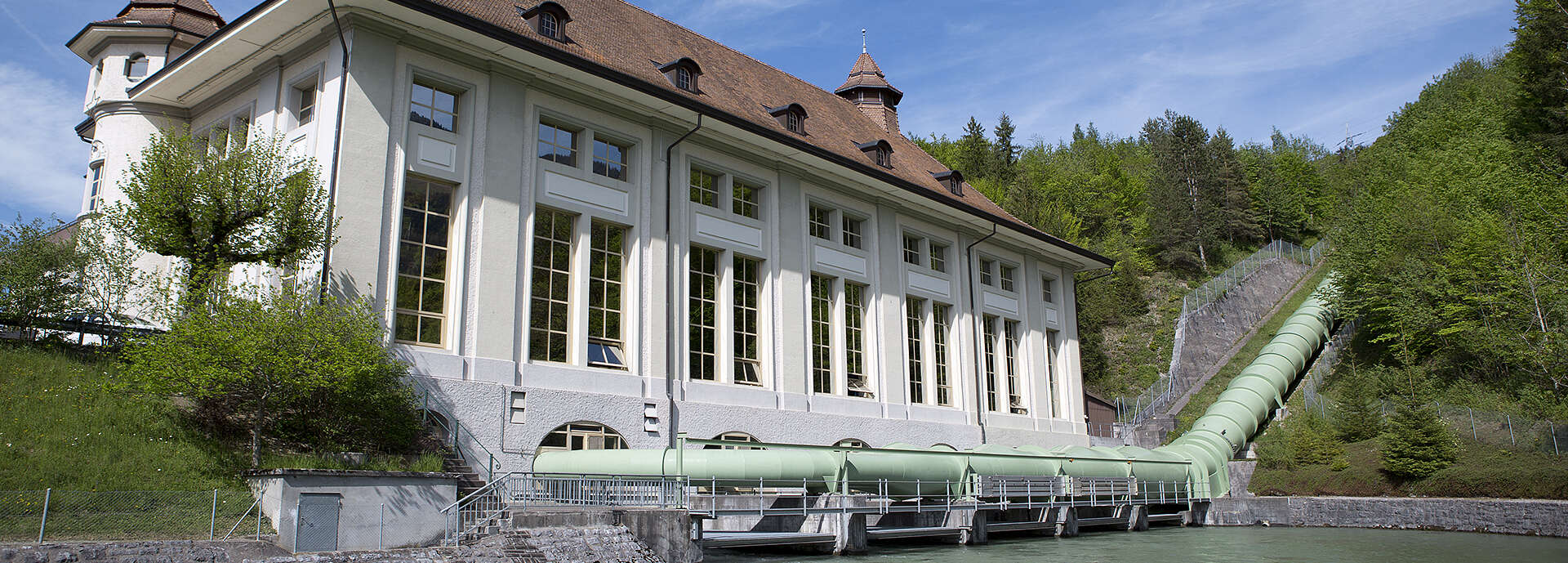 Wasserkraftwerk und Besucherzentum Electrobroc
