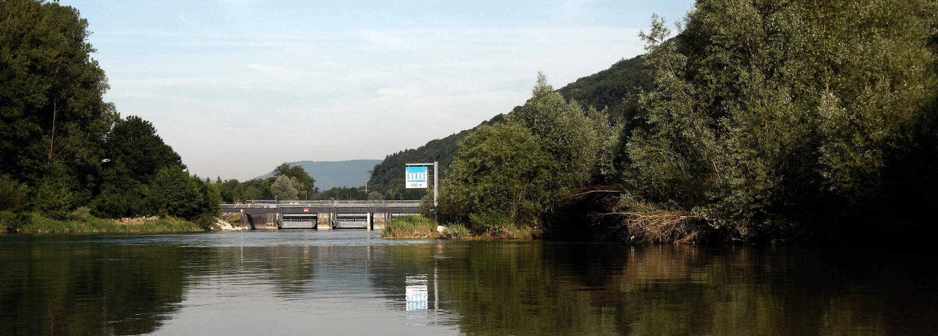 Flusskraftwerk Ruppoldingen
