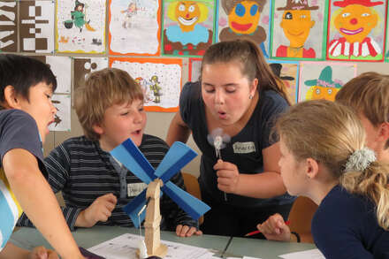 Energie-Workshops im Klassenzimmer